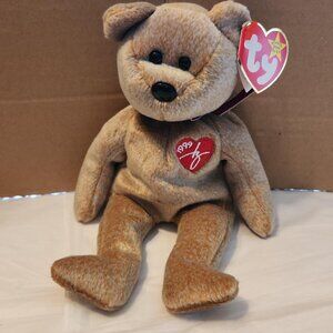 Vintage TY Beanie Baby-Signature Bear 1999.